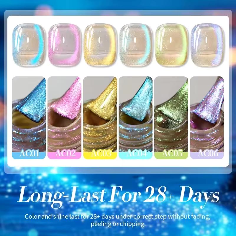 CelestiShine™ Magnetic Gel — Hypnotic Nails That Shift, Shine, and Stop Traffic