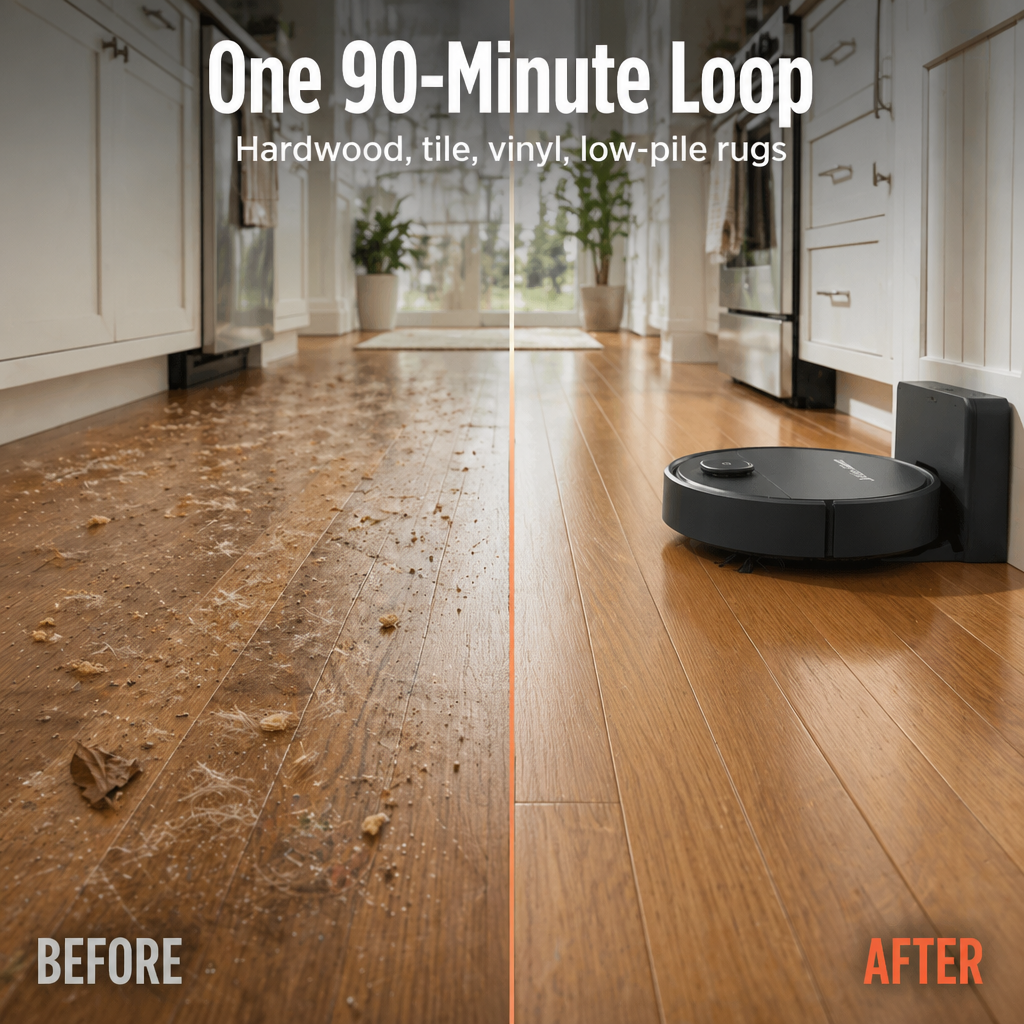 SweepWhiz™ — Effortless Floor Freshness That Frees Your Time Every Day