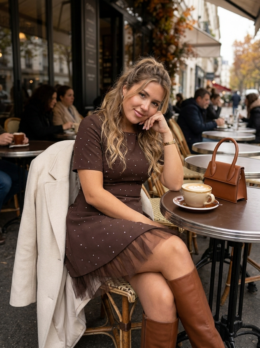 VeroLuxe™ — Own Every Moment with Effortless Glam and Flawless Fit