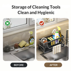 Kitchen Sink Rack | Rust-Resistant | Featuring Towel Holder | AquaRack