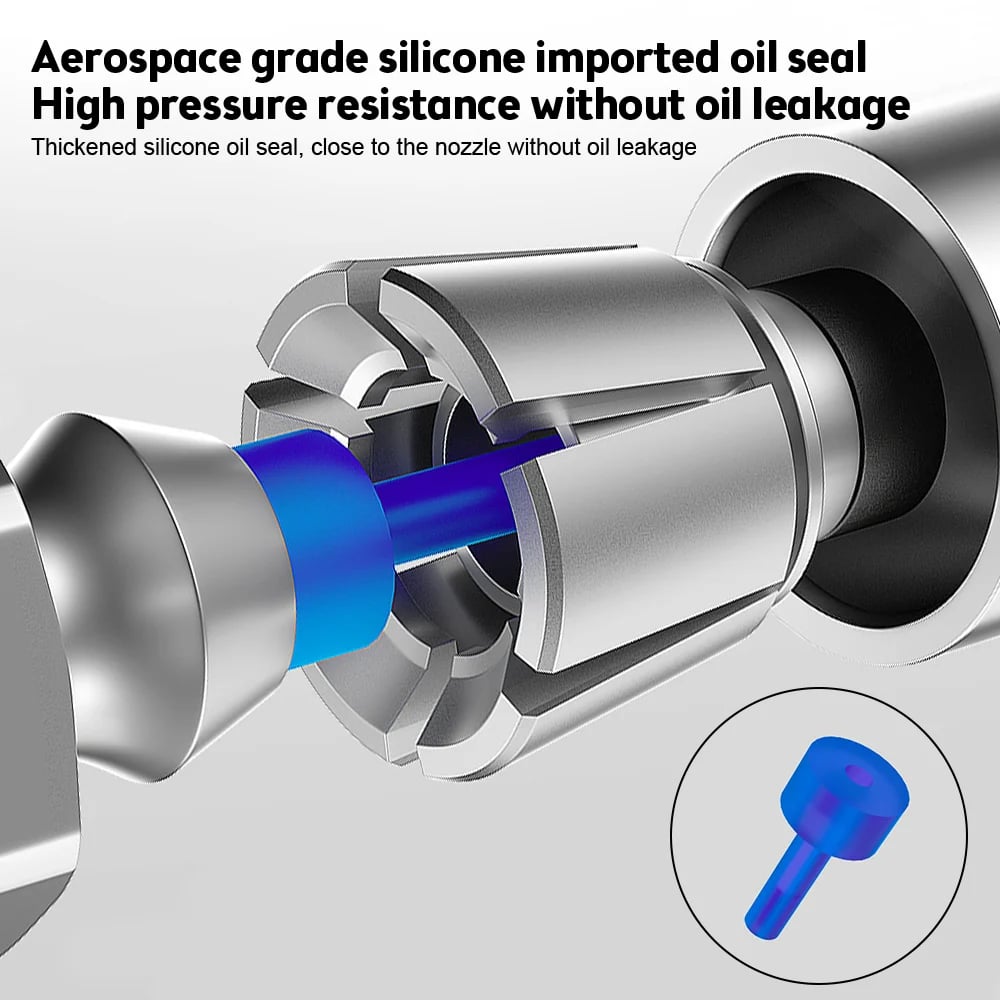 JetGrip™ Coupler — Command Your Grease Job with Speed, Precision, and Zero Mess