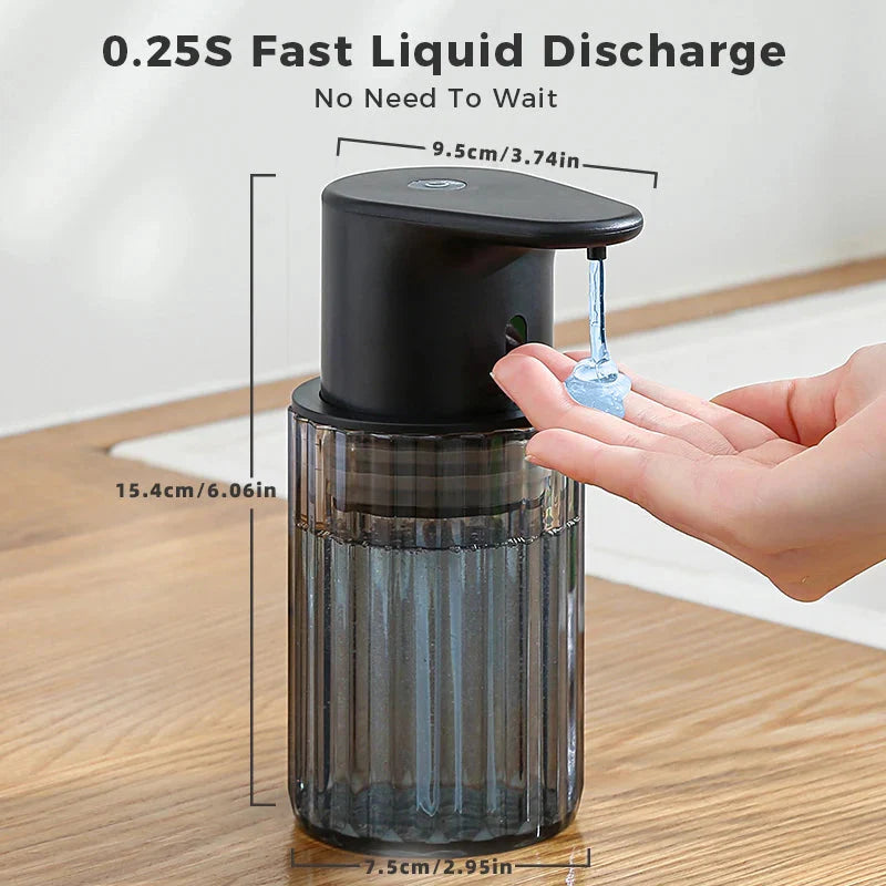Automatic Soap Dispenser | Touch-Free Sensor Delivery | Rechargeable and Refillable | HygiaFlow