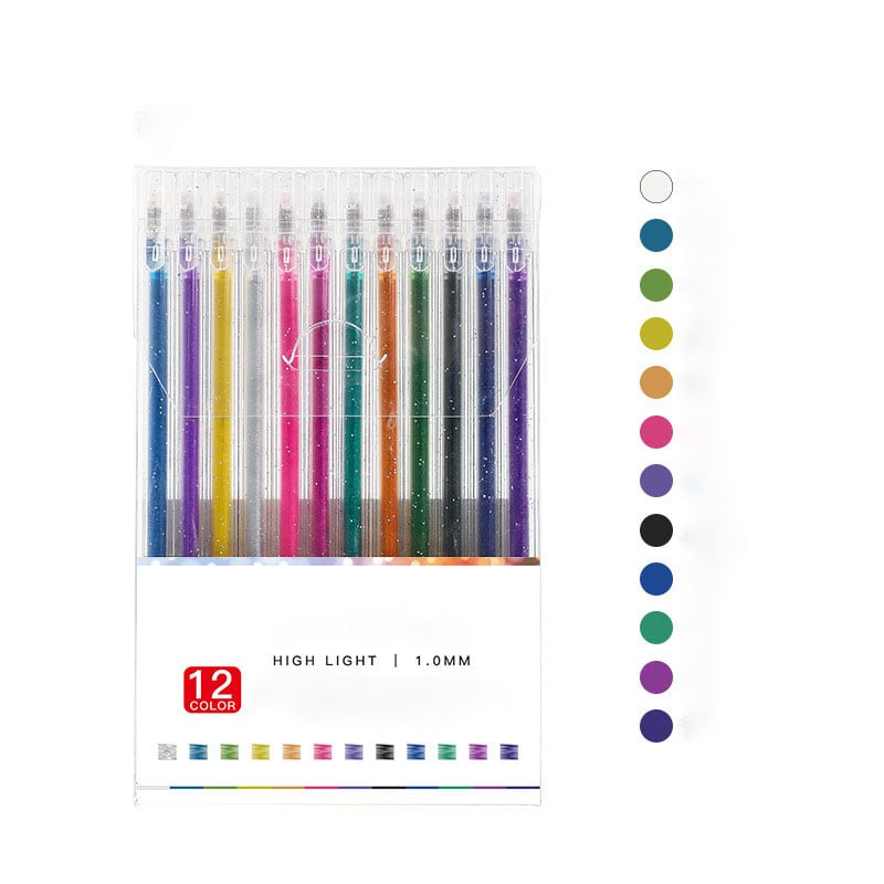 RadiantFlow™ Gel Pens — Ignite Your Creativity with Smooth, Vivid Color That Never Fades