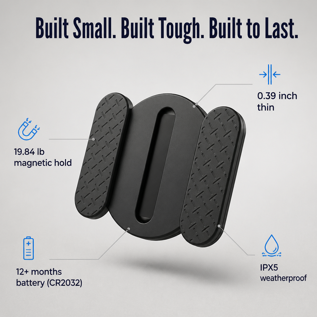 InvisiblePin™ — Hide Your Ride in Plain Sight and Track It Anytime, Anywhere