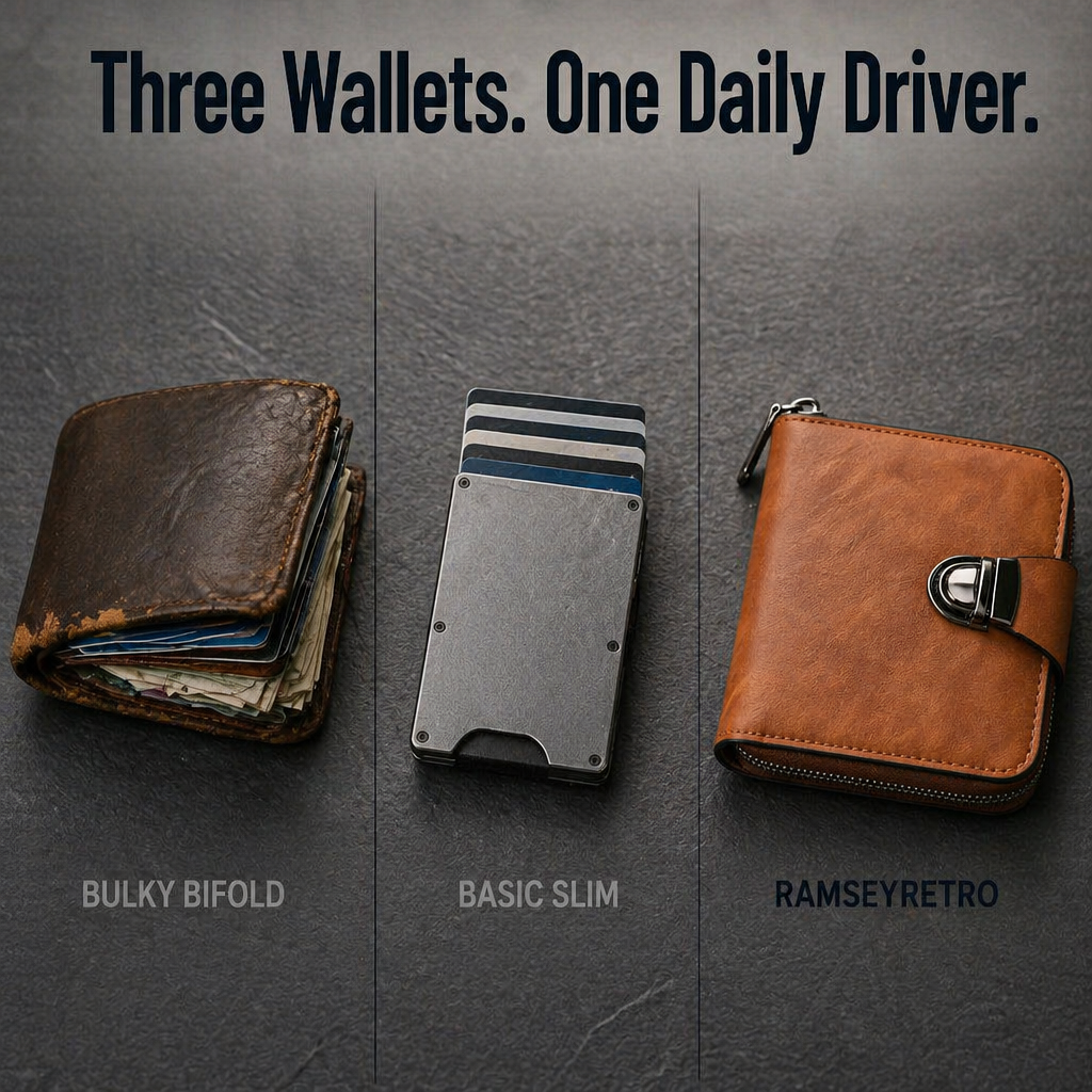 RamseyRetro™ Wallet — Trim Your Pocket and Sharpen Your Daily Carry