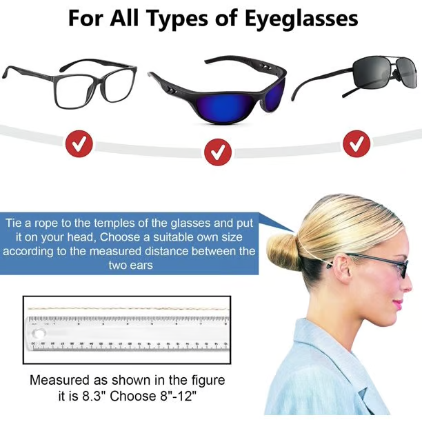 SecureFlex™ — Experience Freedom from Slipping Glasses All Day Long