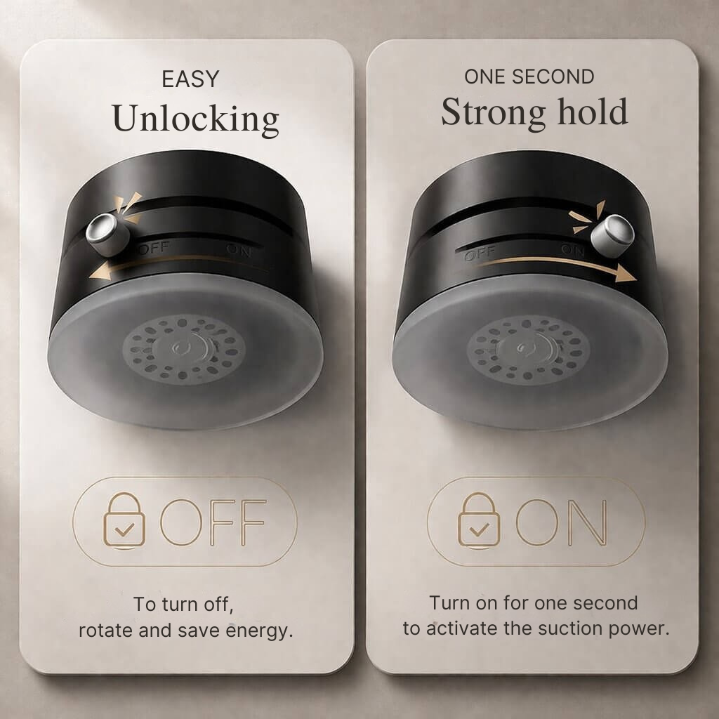 Car Phone Holder with Suction Cup | Magnetic Hold | Flexible, Rotatable, and Foldable | Magnevo