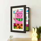 CanvasVista™ — Turn Your Child’s Art into a Proud, Ever-Changing Gallery of Joy