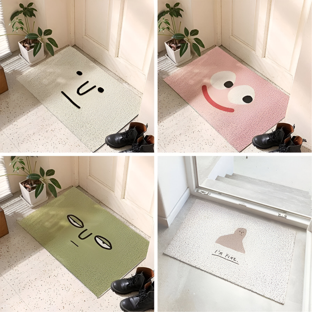 Doormat | Slip-Resistant for Steady Hold | Captures Dirt and Moisture | Entrivo
