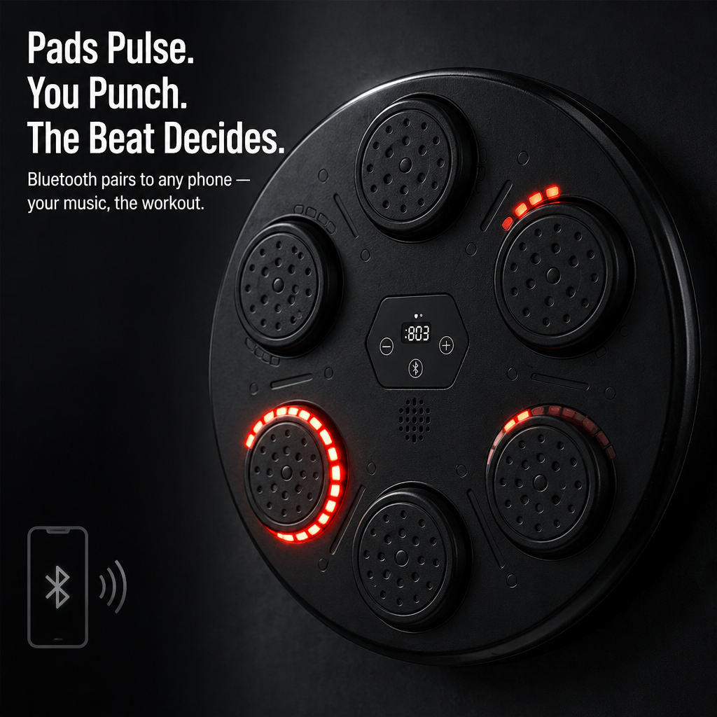 BeatBlaze™ — Ignite Your Kid’s Energy with Music-Powered Punching Fun