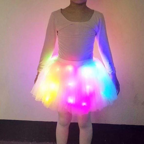 RadiantiaGlow™ LED Tutu Skirt — Ignite Pure Joy and Confidence with Every Dazzling Twirl