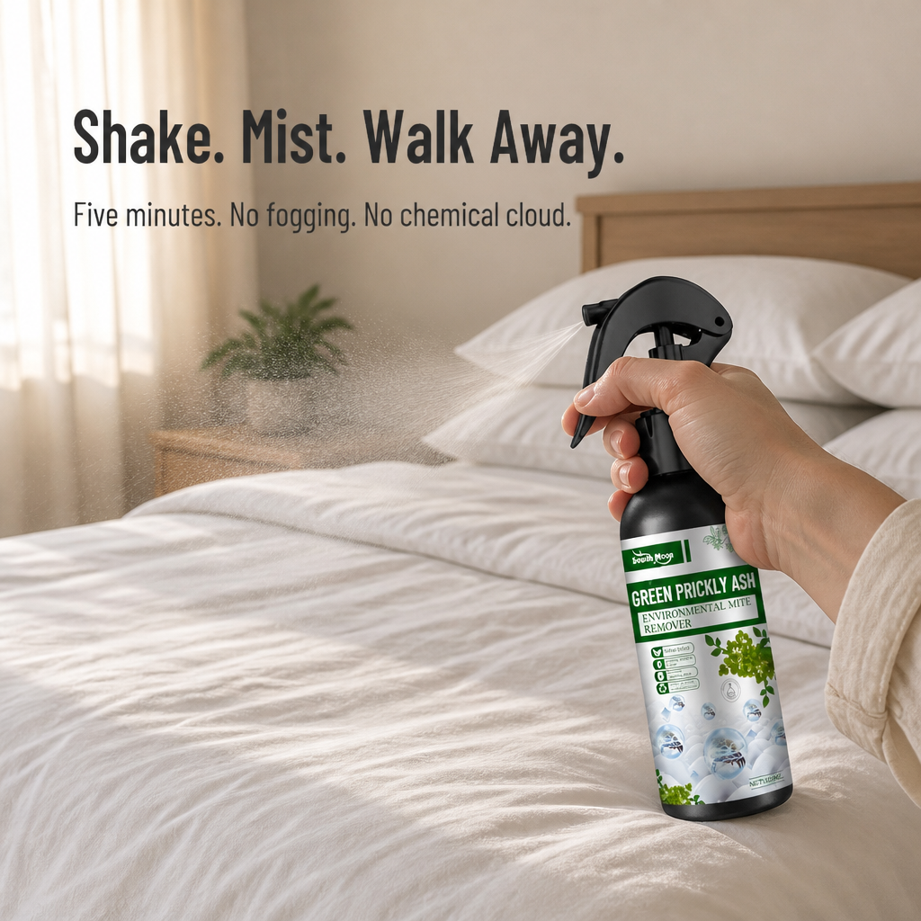 SereniMist™ — Experience Instant, All-Natural Relief from Itchy Dust Mites and Wake Up Comfortably Clean