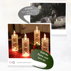Lumiara™ Crystal Candle Pillars — Safe, Stunning Glow That Transforms Your Space Instantly
