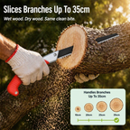 BranchBoss™ — Cut Through 35cm Branches Cordlessly and Quietly in Seconds