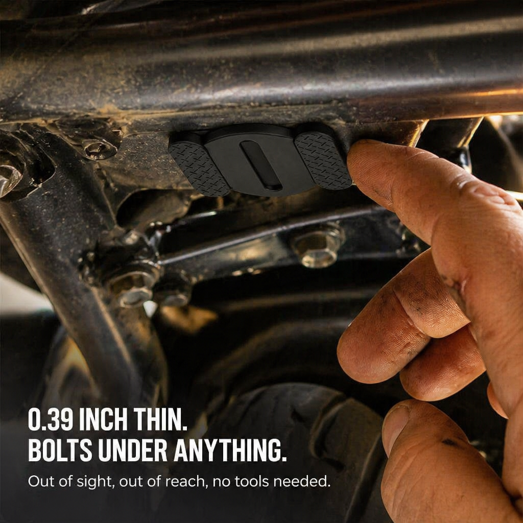 InvisiblePin™ — Hide Your Ride in Plain Sight and Track It Anytime, Anywhere