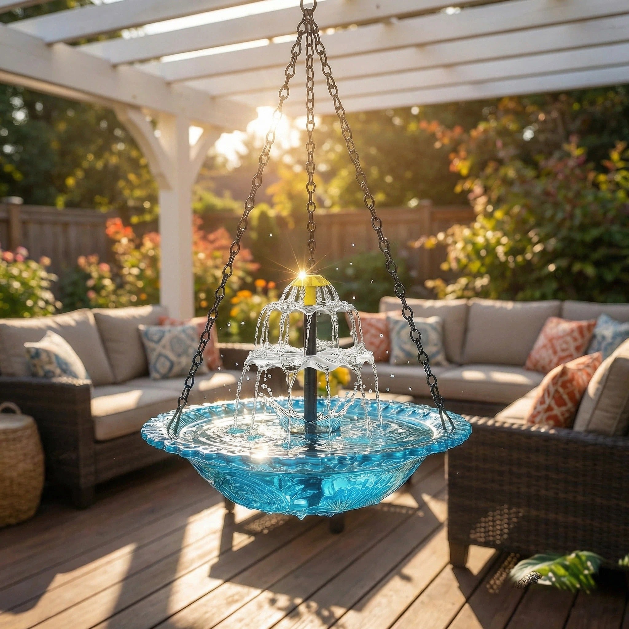 LumaFlow™ Oasis — Transform Your Yard into a Sun-Powered Serene Sanctuary