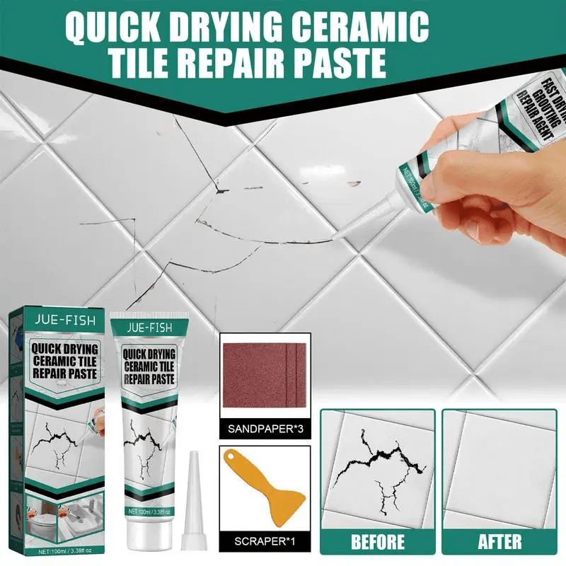 RenovaTile™ — Transform Cracked Tiles into Smooth, Stunning Surfaces Instantly