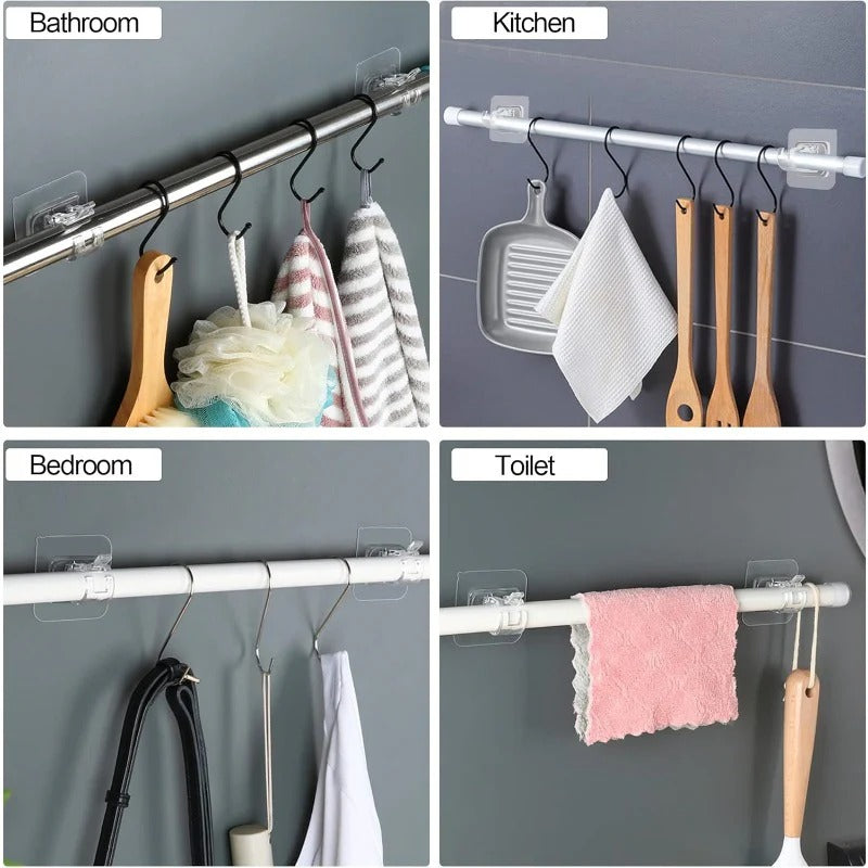 GripNest™ — Hang Curtains Perfectly Without Holes, Damage, or Hassle