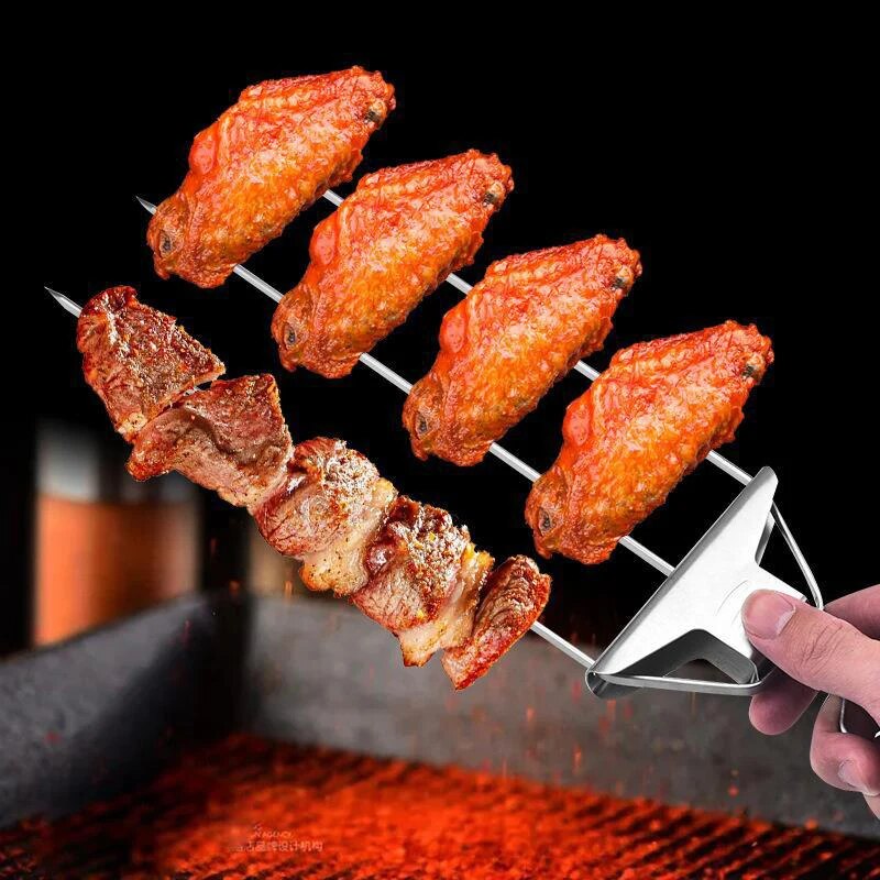 EmberWave™ Skewers — Unlock Juicy, Stress-Free Grilling That Amazes Every Time