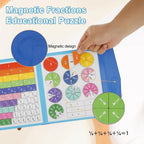 NumeriPlay™ Fraction Magnet Set — Ignite Your Child’s Joyful Journey to Math Mastery