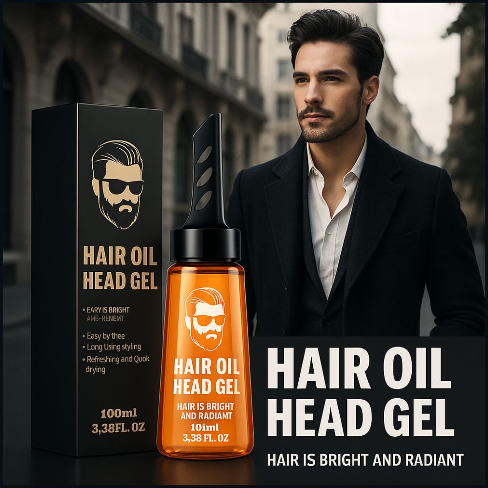 Strikelyne™ Styling Gel Comb — Unleash All-Day Fresh, Flake-Free Confidence with Effortless Precision