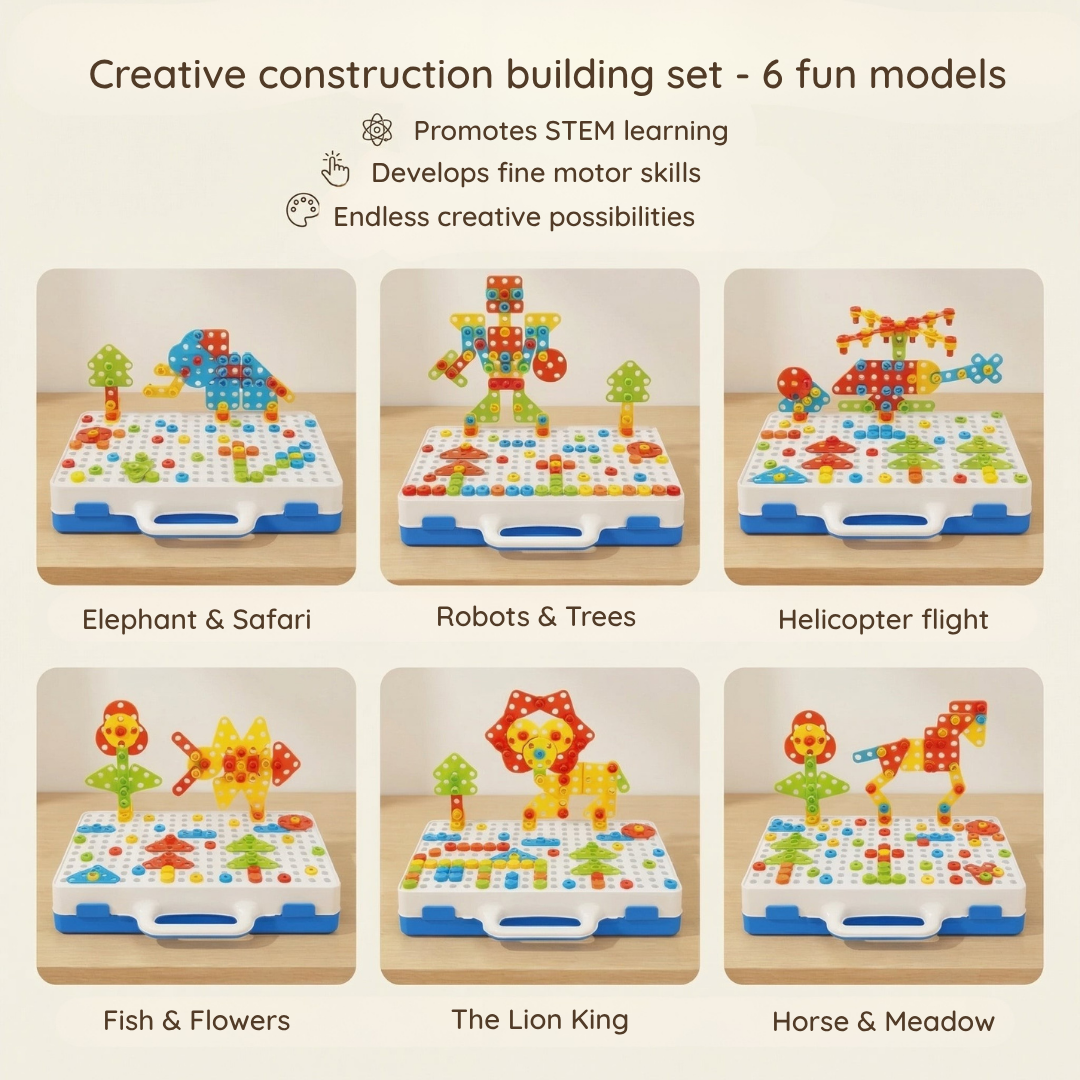 BuildBurst™ Power Set — Spark Proud Creativity and Hands-On Confidence Every Time