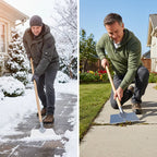 Garden Hoe | Broad Steel Blade | Push and Pull | WeedScrape