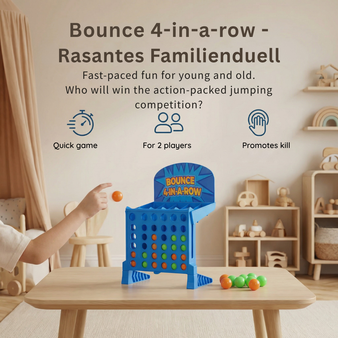 BounceSurge™ — Ignite Family Thrills with Lightning-Fast Reflexes and Brain-Boosting Battles