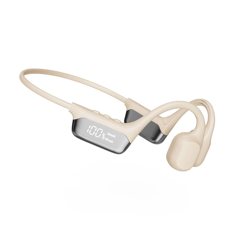 Bone Conduction Headphones | 30 m, IPX8 Waterproof | Bluetooth 5.4 + 32 GB MP3 | AquaBone