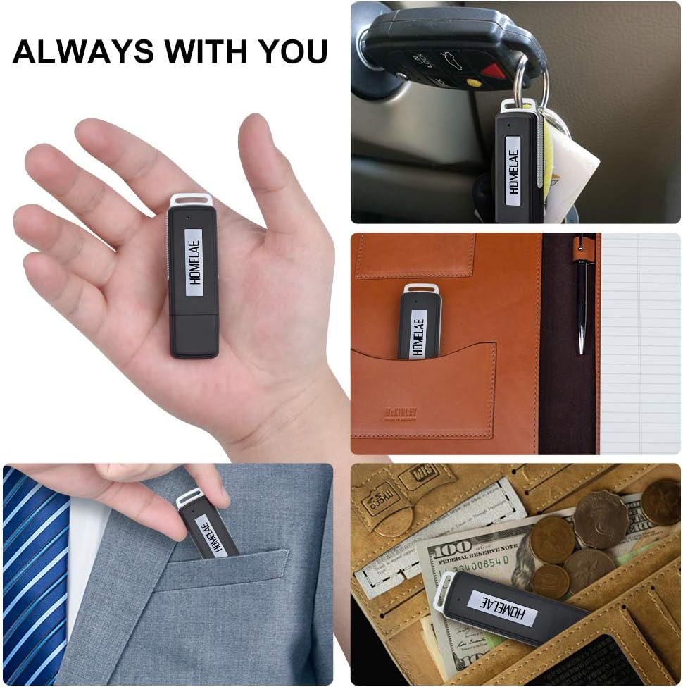USB Voice Recorder for Interviews & Lectures | Noise Cancellation | RecordMate