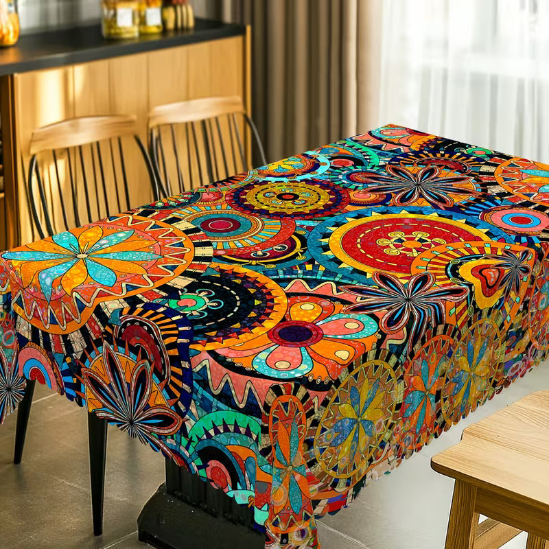 GlowGuard™ Tablecloth — Dazzling, Spill-Proof Style That Never Slips or Fades