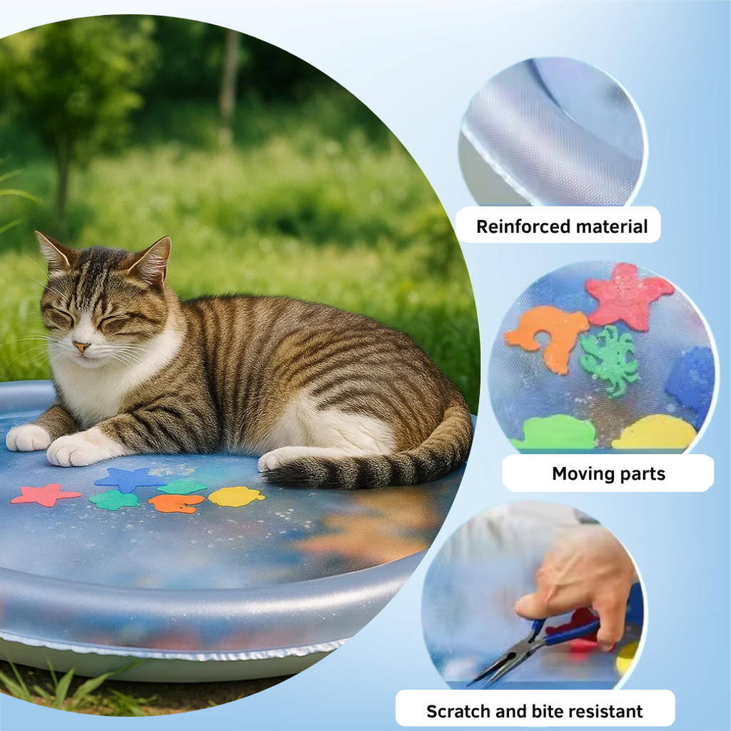 FrostPaw™ Cat Chill Mat — Keep Your Cat Cool, Calm, and Playfully Refreshed All Summer