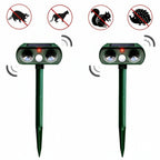 Animal Repellent Device | Motion-Sensor Ultrasound Defense | Wireless and Weather-Resistant | WildAway