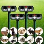 Animal Repellent Device | Motion-Sensor Ultrasound Defense | Wireless and Weather-Resistant | WildAway