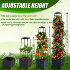 SkyVine™ Tower — Transform Tiny Spaces into Lush, Effortless Vertical Gardens