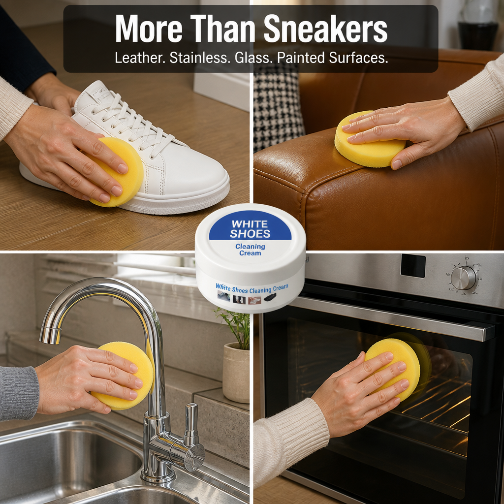 StrideX™ Renewal Cream — Revive Your Sneakers Instantly for Show-Stopping Freshness