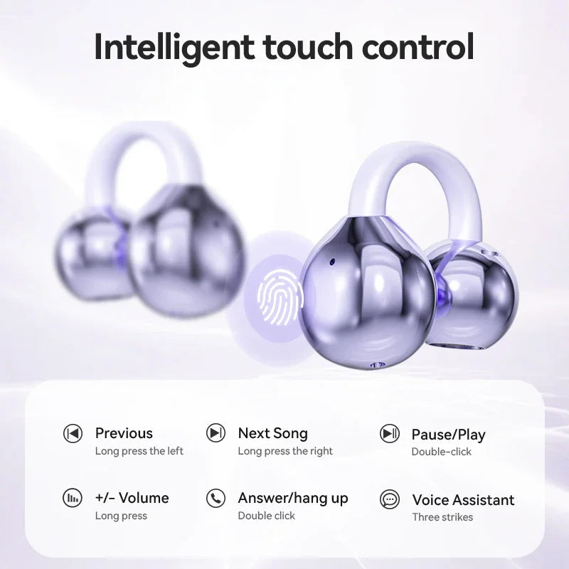 VeloSonic™ Ear Clips — Feel Unstoppable with Weightless Comfort and Jaw-Dropping Sound