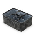 Storage Basket | Open-Top Design | Shape-Holding Fabric Basket | HomeCaddy