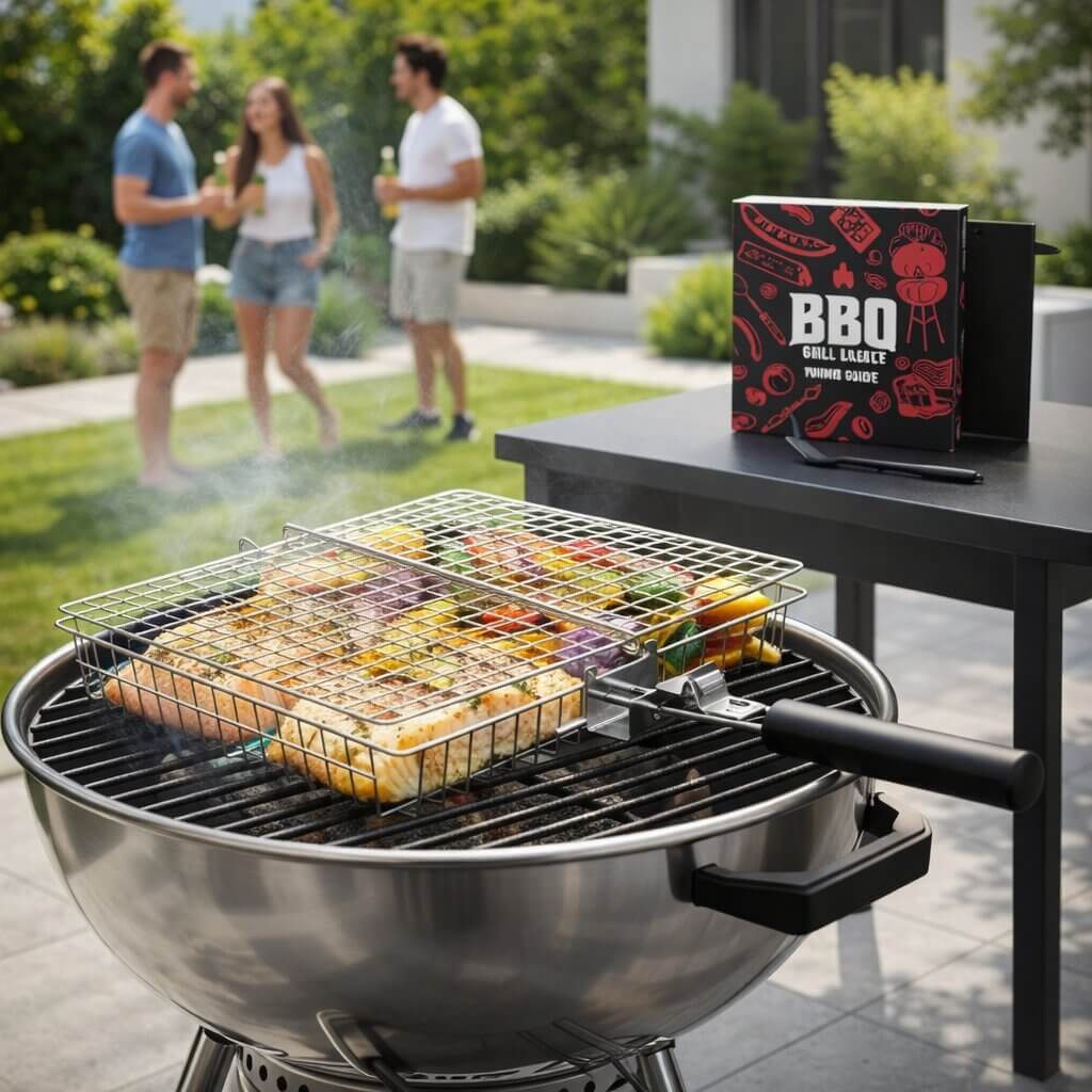 Grill Basket | Stainless Steel | Uniform Heat Distribution | BBQWend