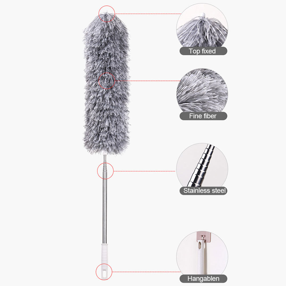 Extendable Microfiber Dust Cloth | Stainless Steel | Corners & Ceiling | Dustex