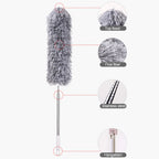 Extendable Microfiber Dust Cloth | Stainless Steel | Corners & Ceiling | Dustex