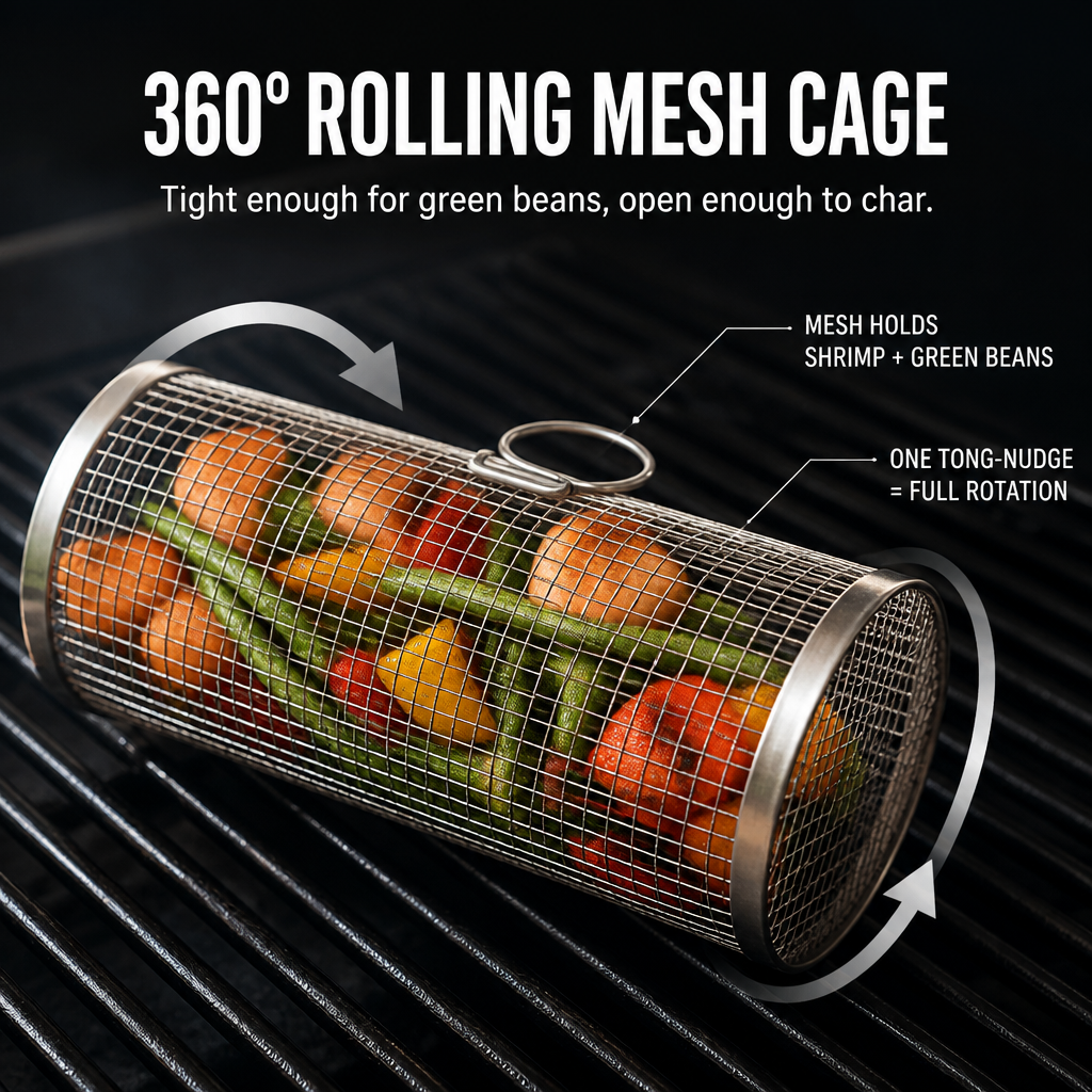 SearSphere™ — Keep Every Bite Perfectly Grilled and Hassle-Free