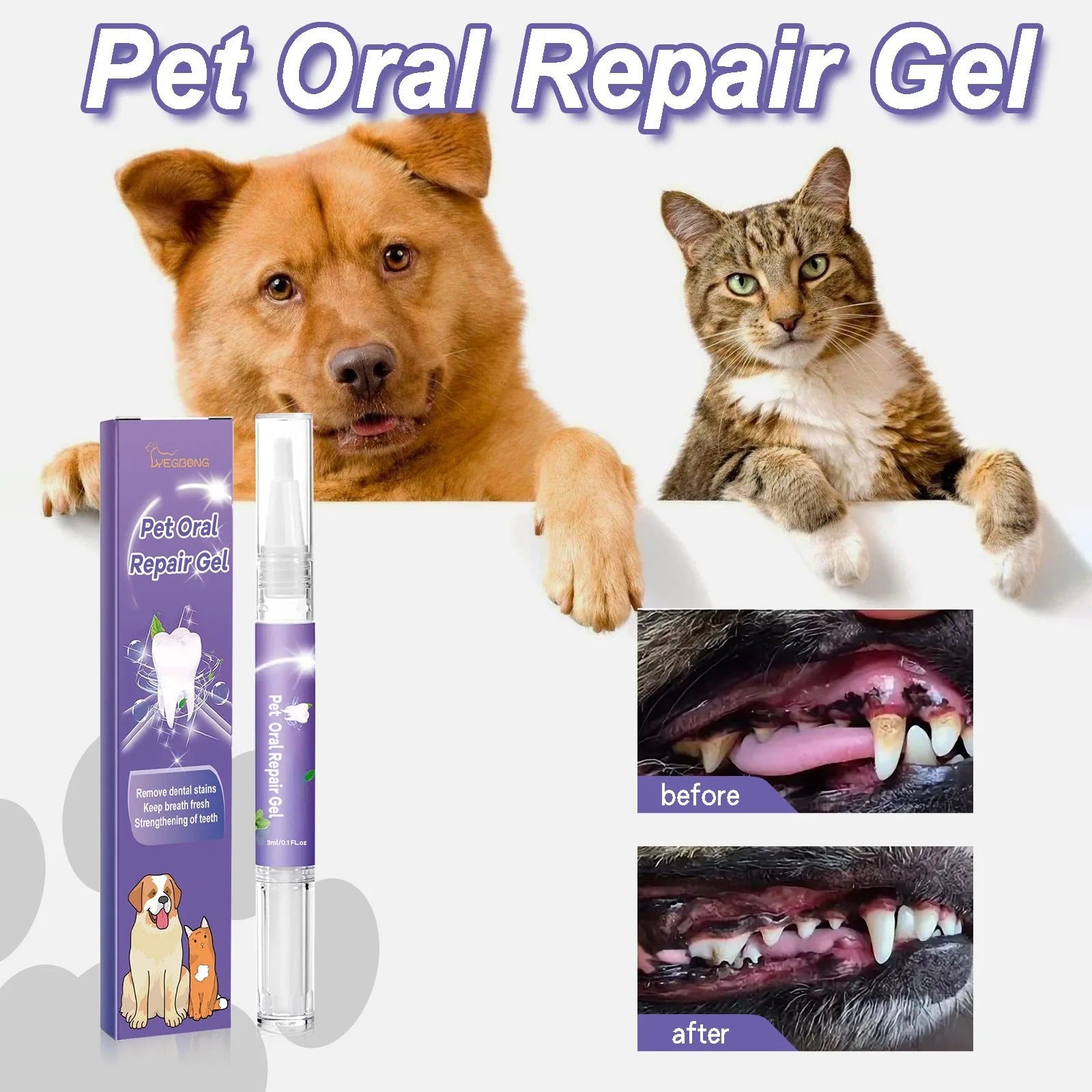 PurePaw Smile™ — Unlock Joyful Play with a Fresh, Pain-Free Pet Smile Every Day