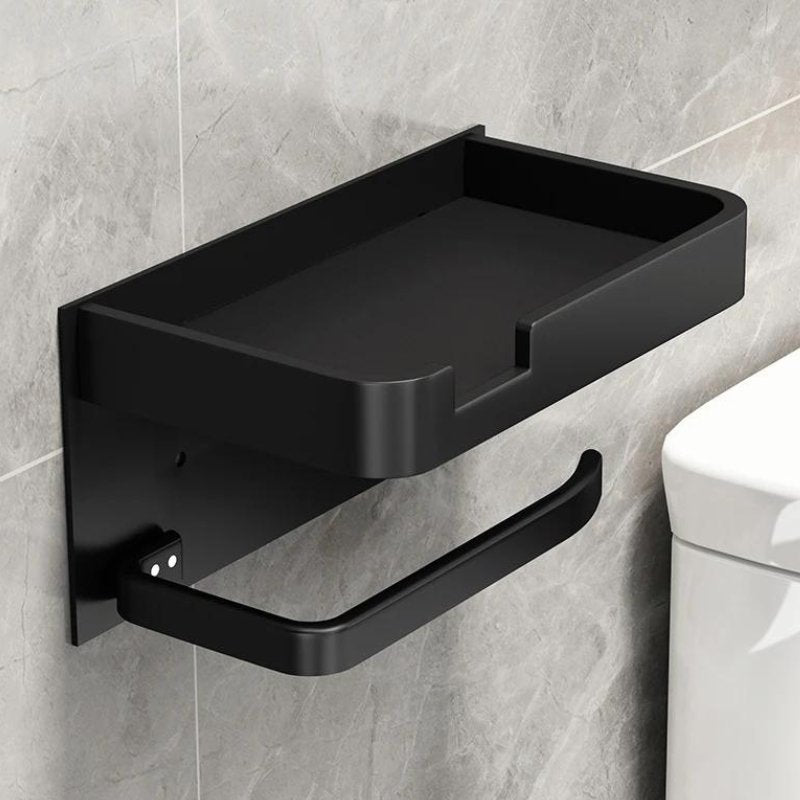 Toilet Paper Holder | Wall-Mounted | Metal Bracket | BathLine