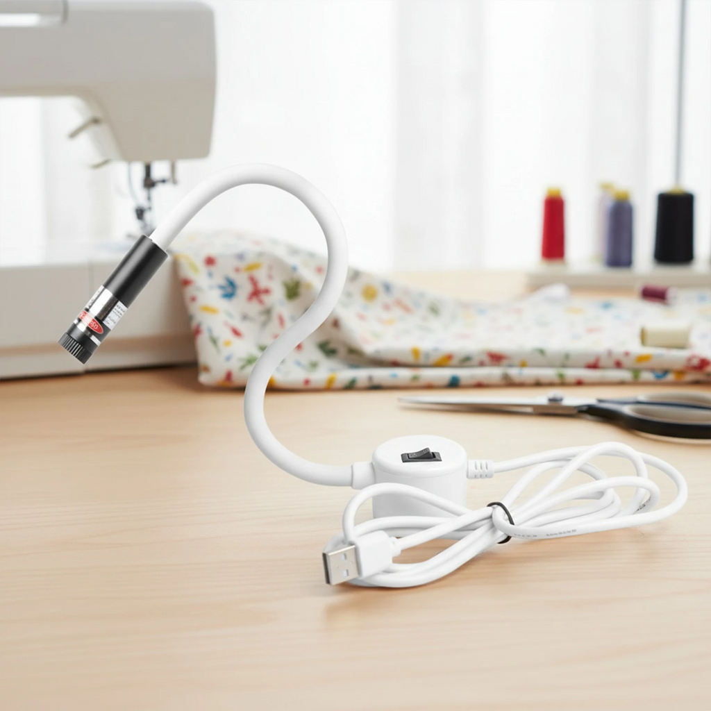 StitchBeam™ Deluxe Light — Transform Your Sewing with Crystal-Clear, Eye-Soothing Illumination