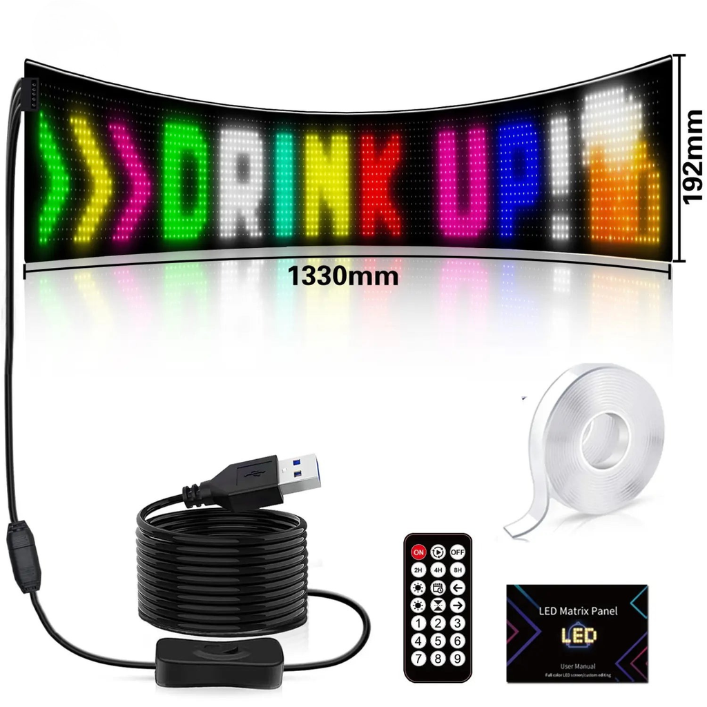 GlareFlex™ — Transform Your Ride Into an Unforgettable Head-Turner with Instant, Vivid LED Power