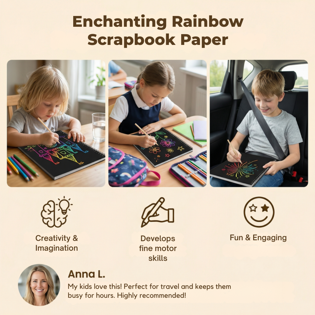 SpectrumScratch™ — Unlock Mess-Free Magic That Ignites Calm and Creative Joy