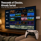 NovaArcade™ — Plug In, Connect, and Duel Through Thousands of Retro Classics