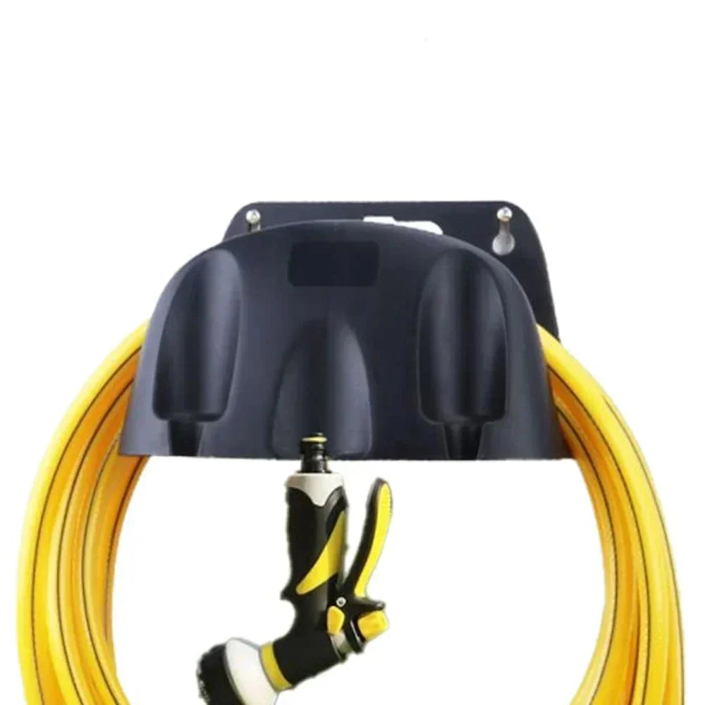 Garden Hose Holder | Weather-Resistant PP Plastic | Slinging Handle Included | GardenGrip