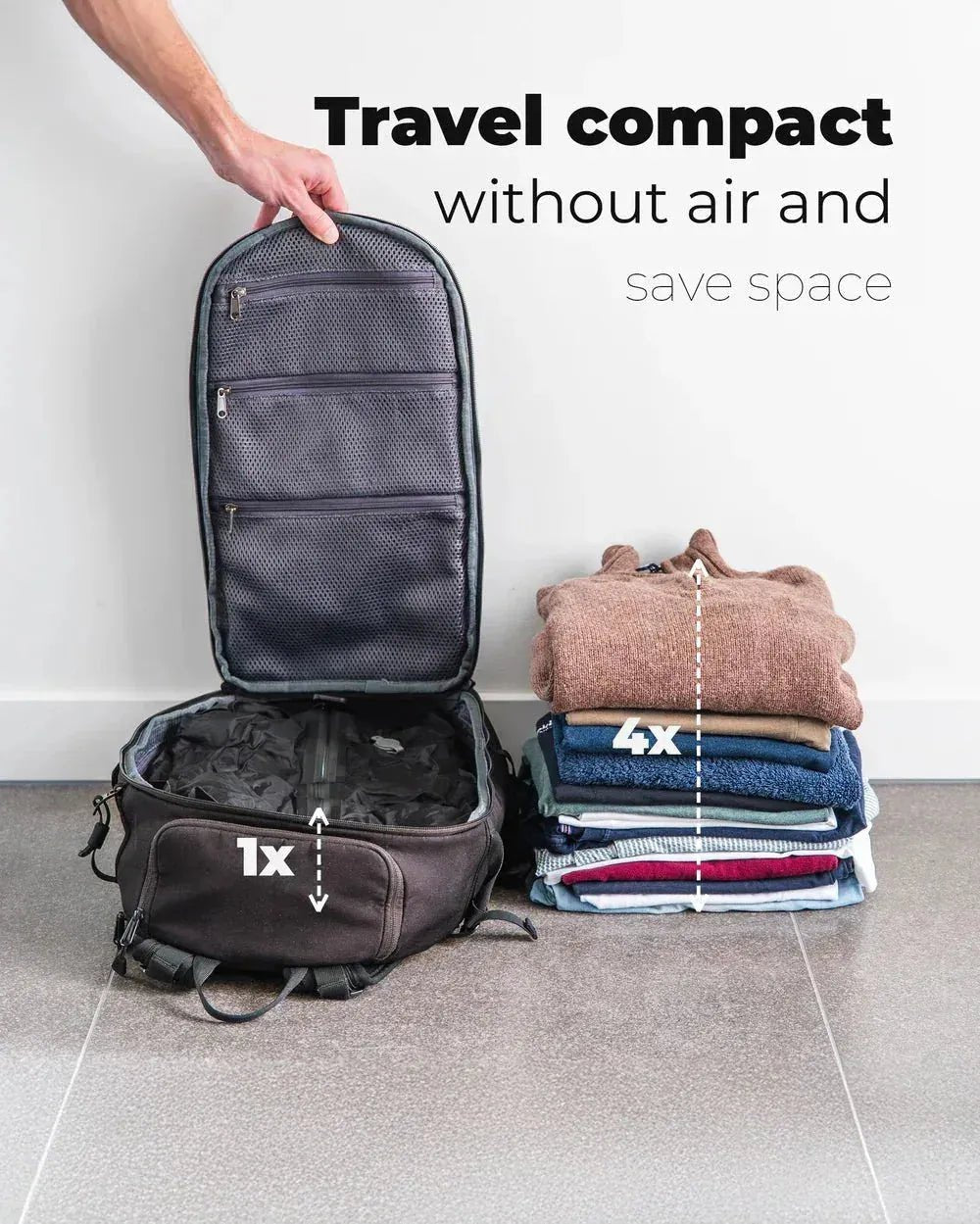 SlamPack™ — Unlock Twice the Space and Travel Freedom Without the Bulk or Hassle